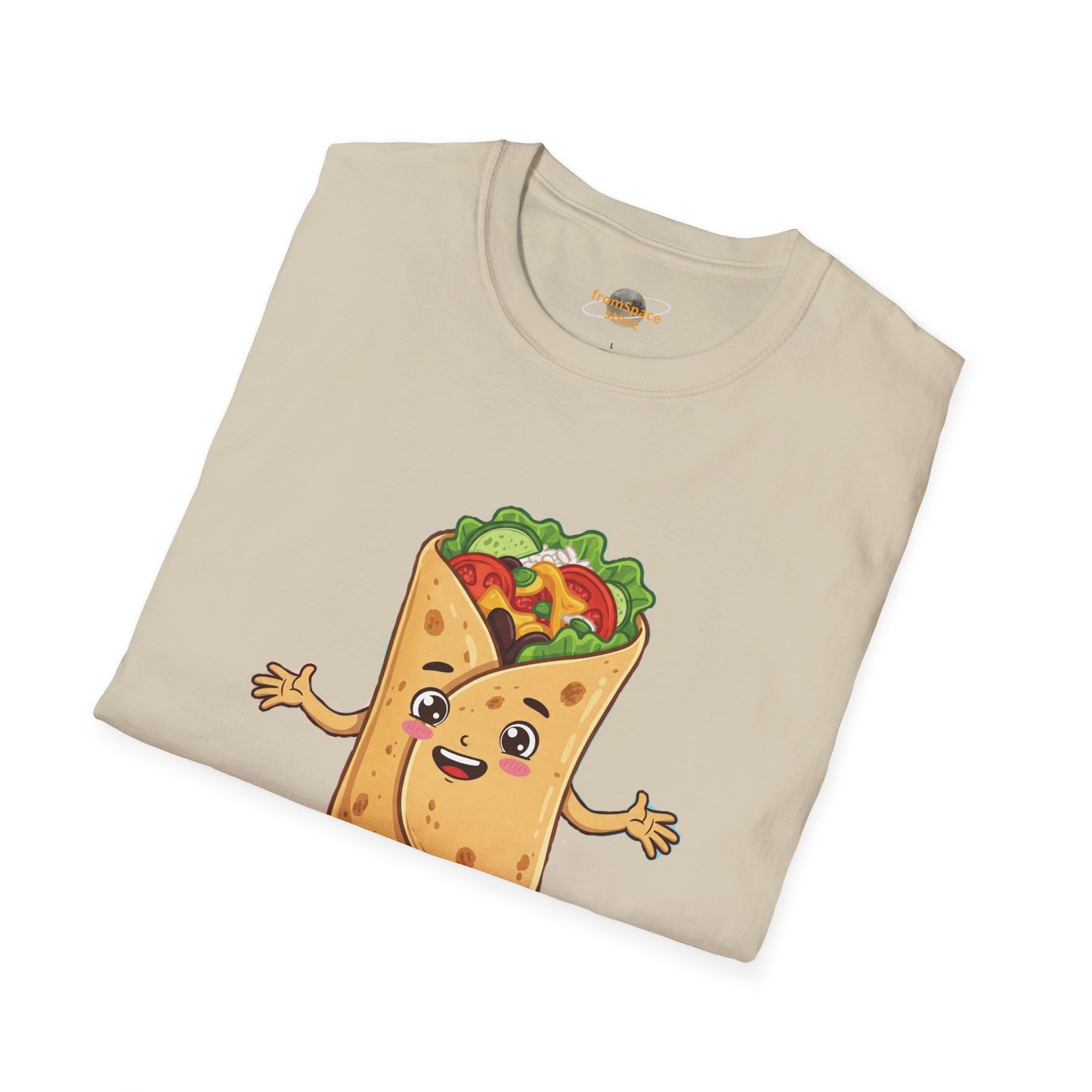 The Rolling Dreamer – Burrito Landscape Graphic T-Shirt