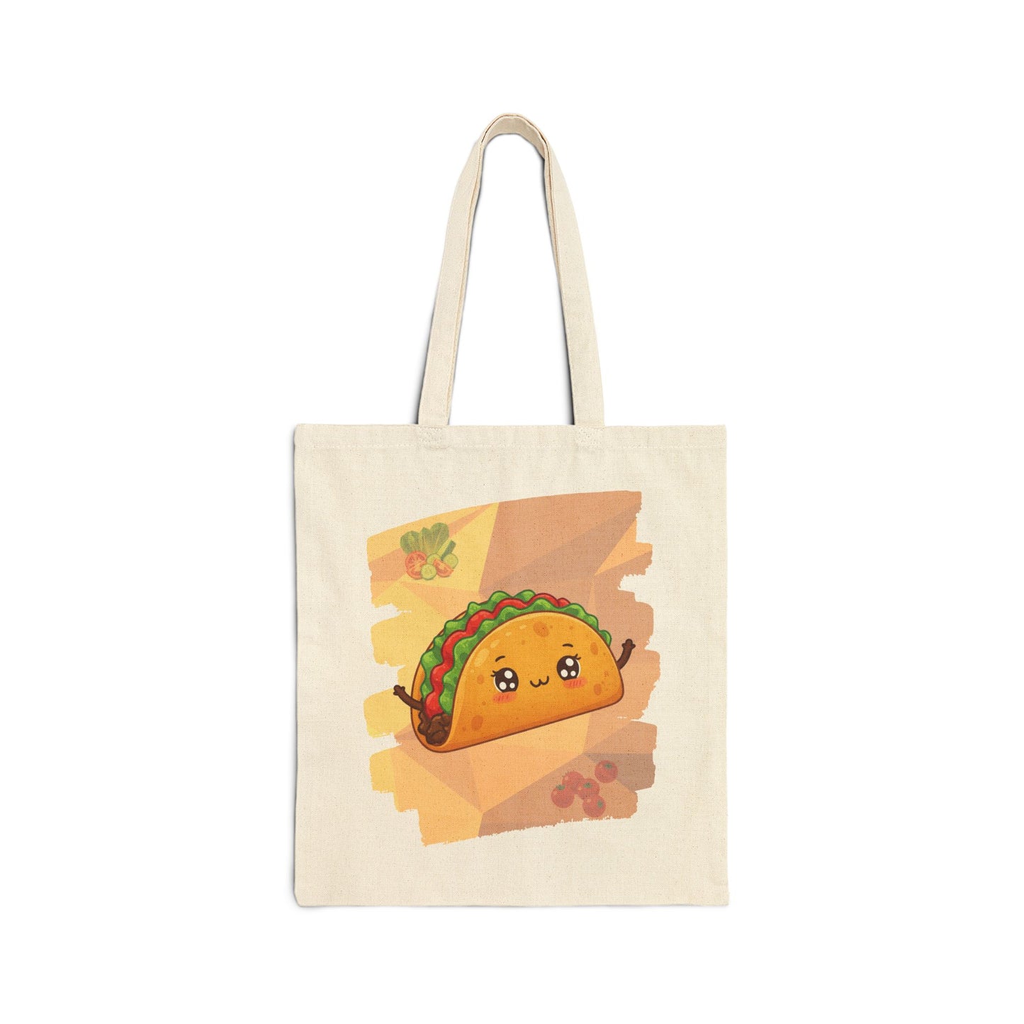 The Shell-Shocked Sweetheart – Happy Taco Geometric Tote