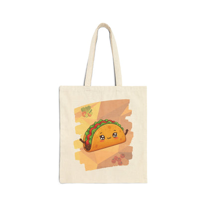 The Shell-Shocked Sweetheart – Happy Taco Geometric Tote