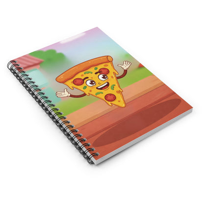 Pizza Spiral Notebook | Delicious Food Themed Journal