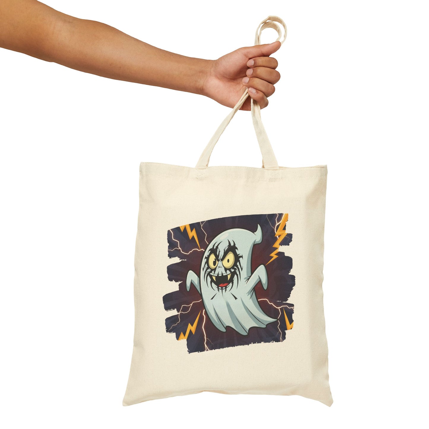 Retro Witchy Halloween Art Tote Bag