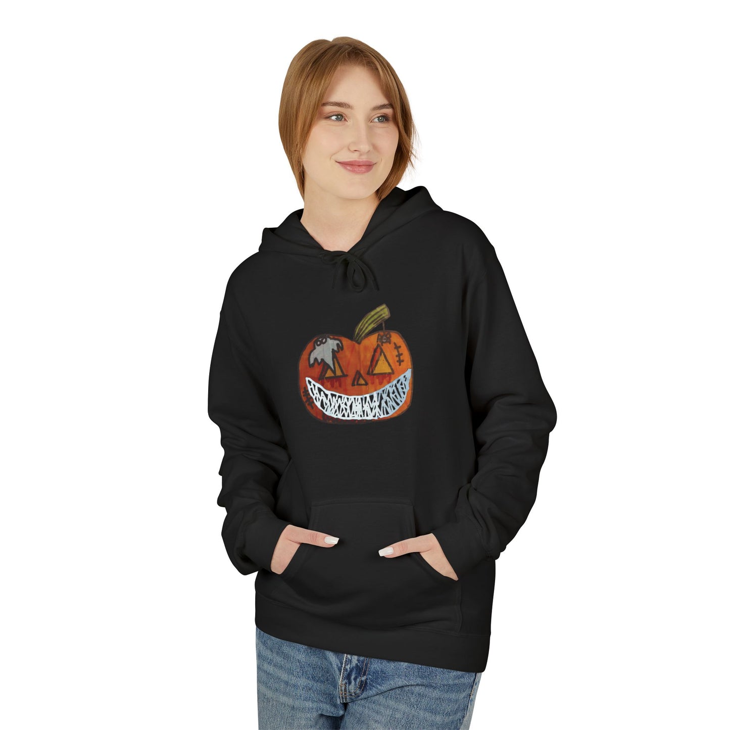 Unisex Midweight Softstyle Fleece Hoodie - Halloween zucca