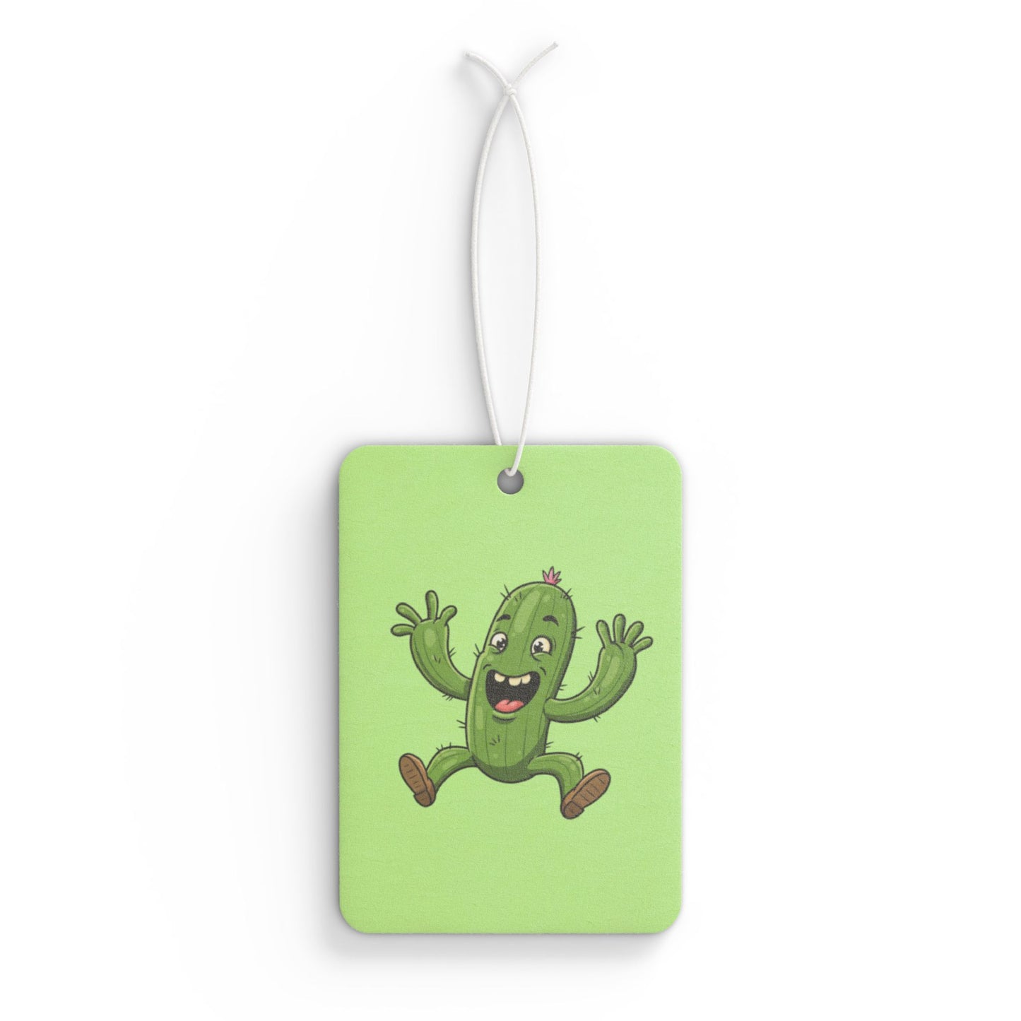 Jumping Cactus Car Air Freshener -  Power Car Freshener: Fresh Scent, Long-Lasting Fragrance, Funny Design