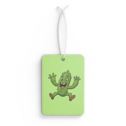 Jumping Cactus Car Air Freshener -  Power Car Freshener: Fresh Scent, Long-Lasting Fragrance, Funny Design