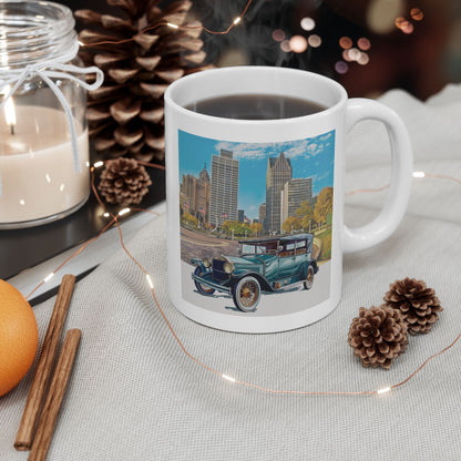 Buick Doctor Coupe 1920s Mug - Roaring Twenties Classic Car Coffee Cup 11oz