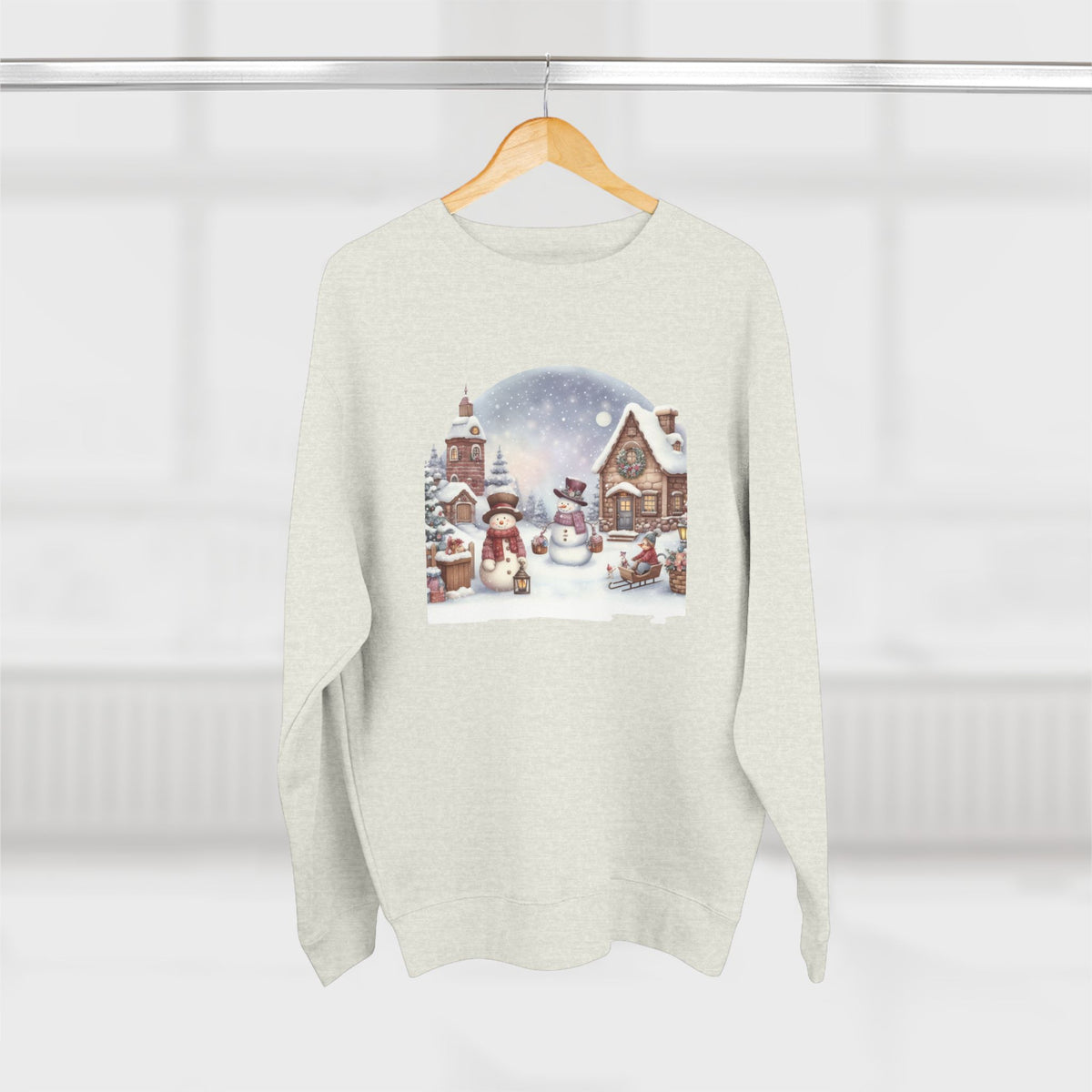 Copy of Copy of Copy of Copy of Copy of Copy of Unisex Crewneck Sweatshirt - snowman design