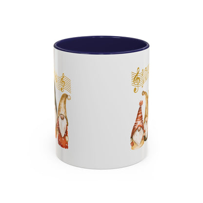 Enchanting Gnomes Mug & Cup Collection: Whimsical Drinkware for Cozy Moments – Elevate Your Sips with Festive Charm 11oz Navy