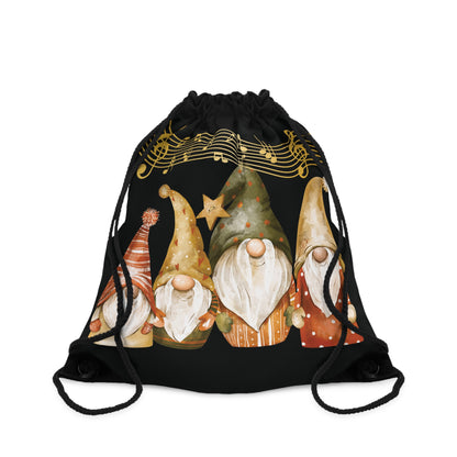 Four Gnomes Drawstring Bag: Harmonious Style & Playful Charm One size
