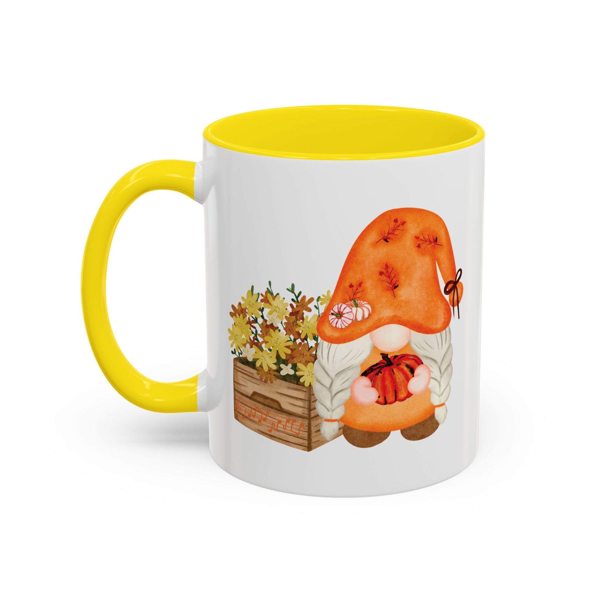 Mysterious Autumn Gnome Mug: Your Cozy Sip of Enchantment