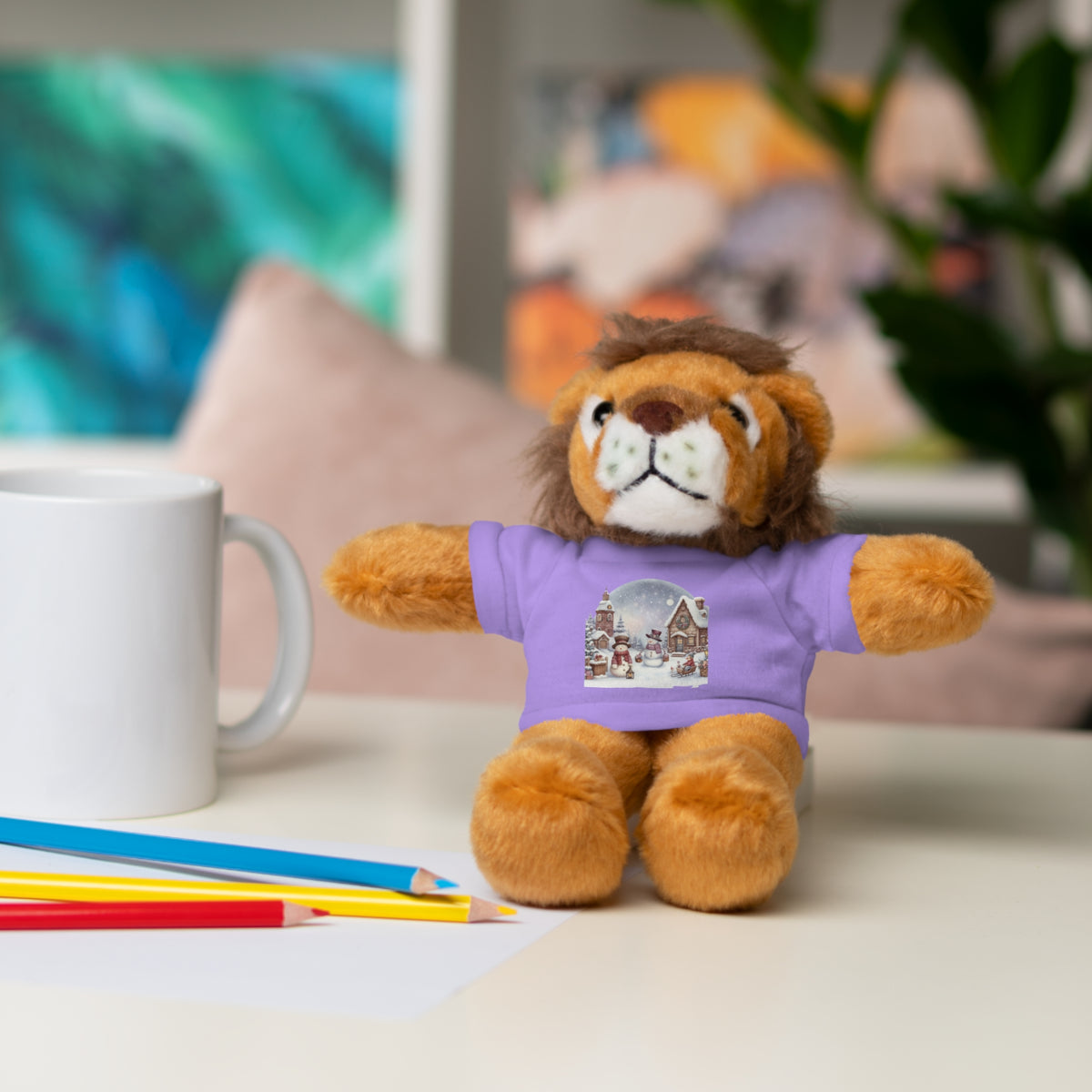 Stuffed Animals with Tee gorilla