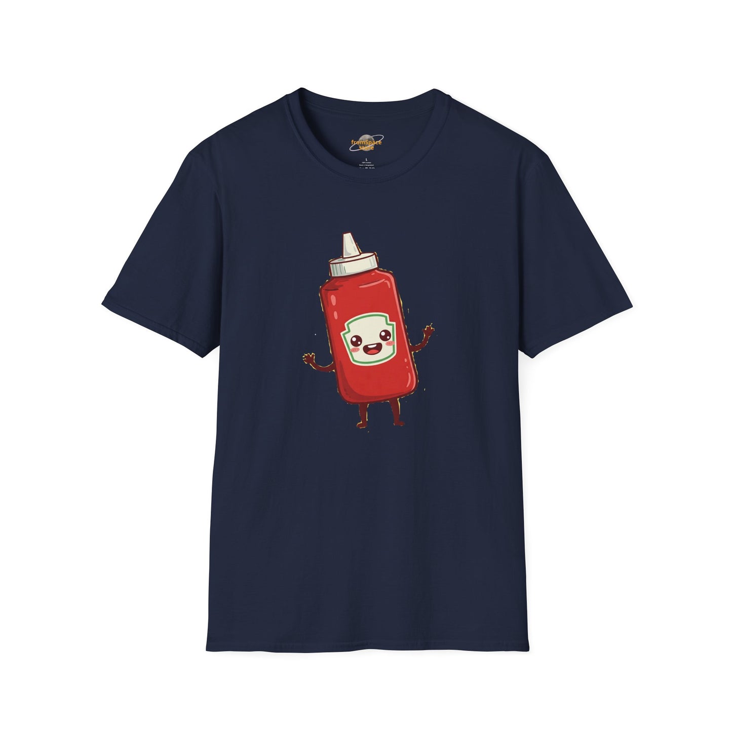 The Crimson Splash – Happy Ketchup Confetti Tee