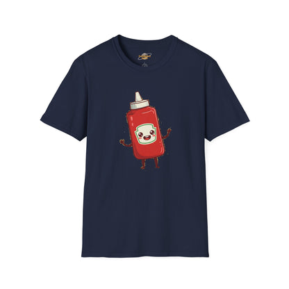 The Crimson Splash – Happy Ketchup Confetti Tee