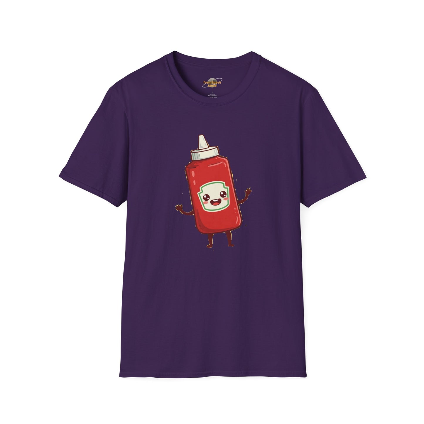The Crimson Splash – Happy Ketchup Confetti Tee