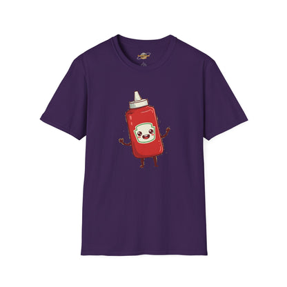 The Crimson Splash – Happy Ketchup Confetti Tee