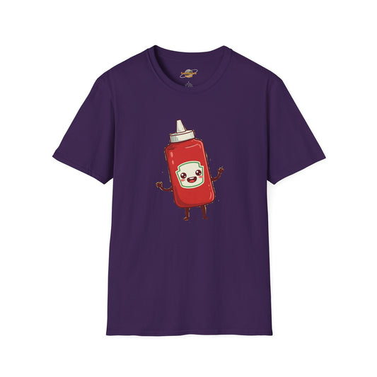 The Crimson Splash – Happy Ketchup Confetti Tee