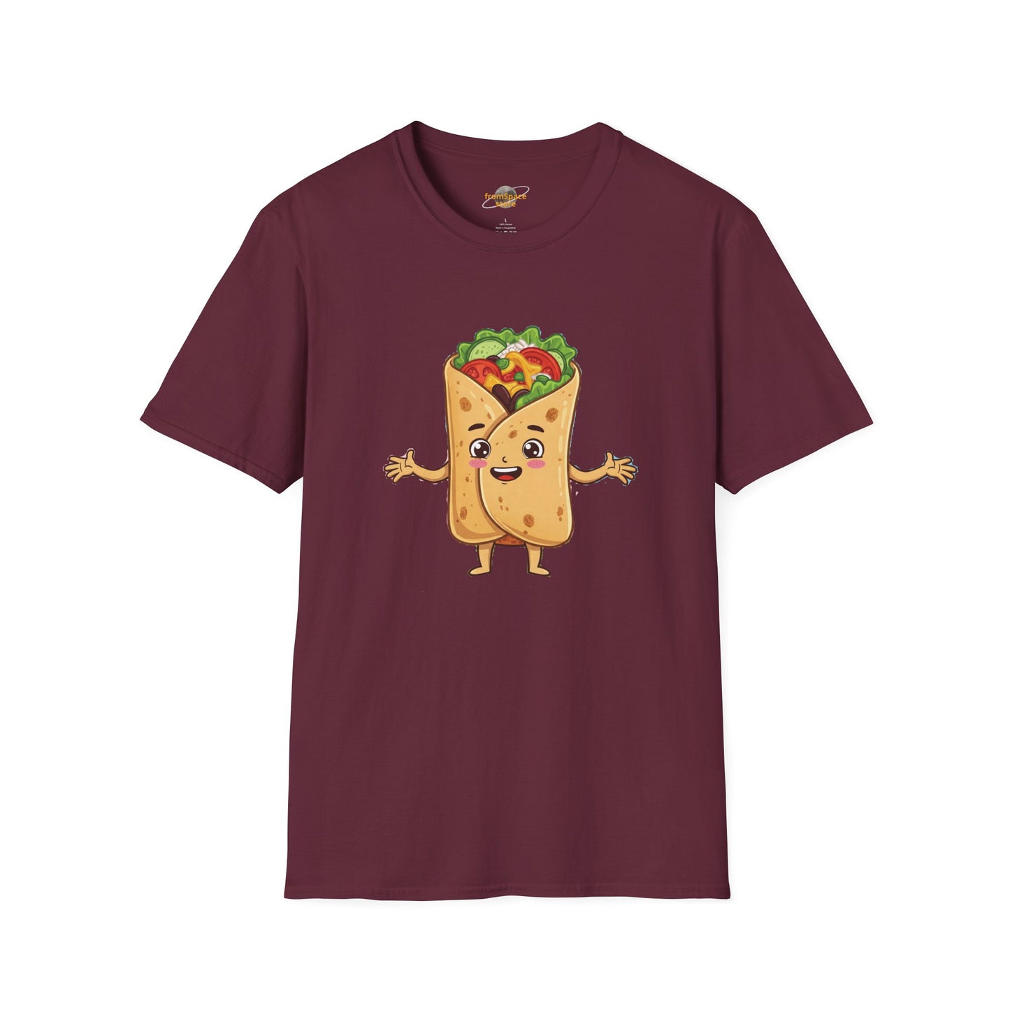 The Rolling Dreamer – Burrito Landscape Graphic T-Shirt