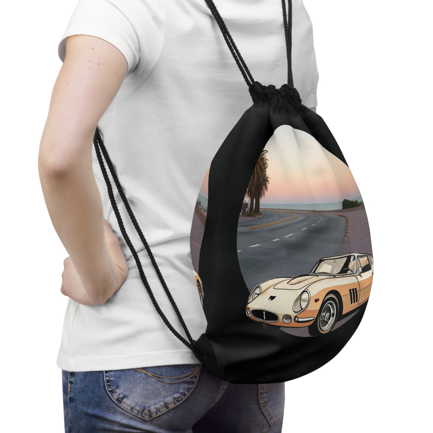 Ferrari 275 GTB Drawstring Bag | Italian Sports Car Gear