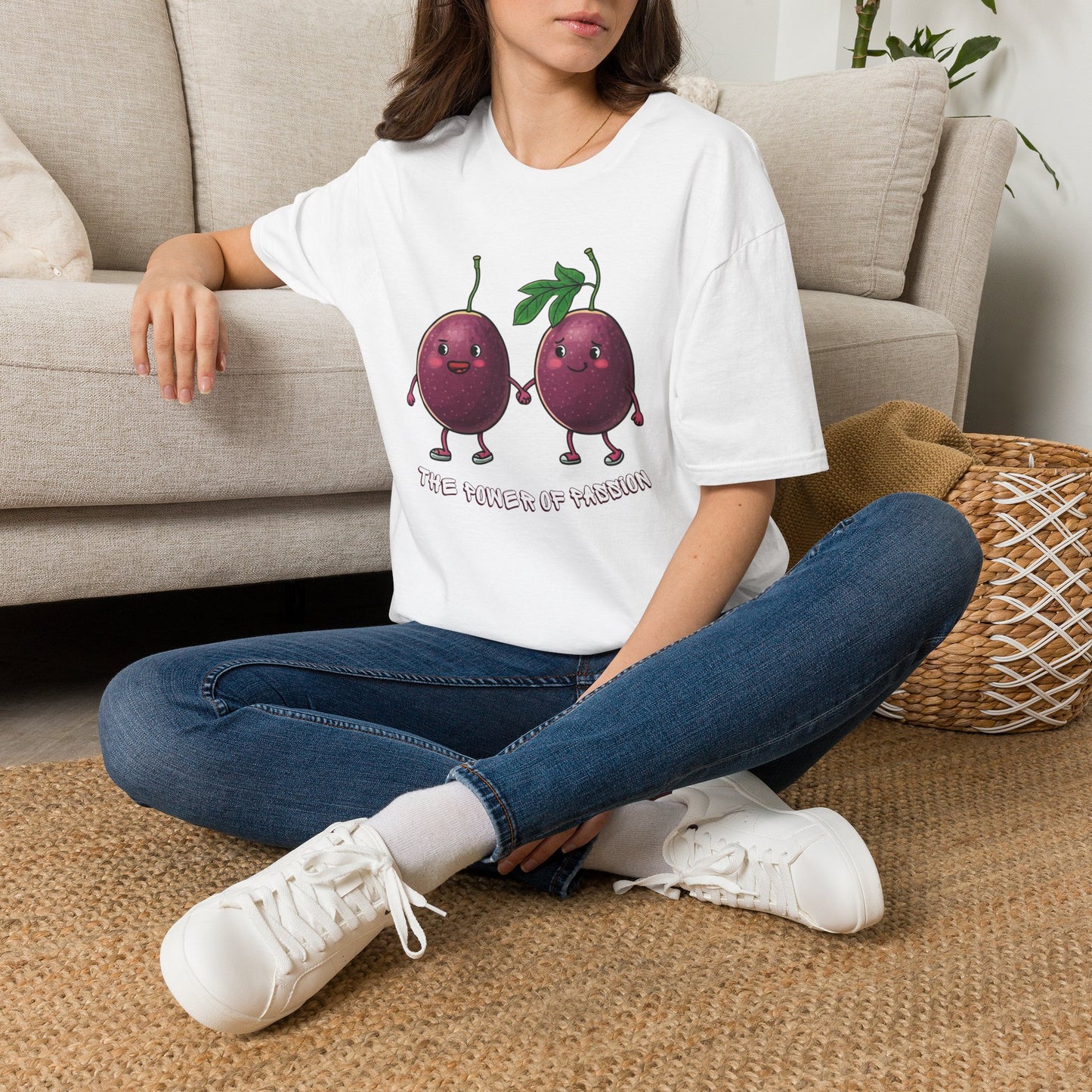 Power of Passion t-shirt: Funny Passion Fruit Love Tee
