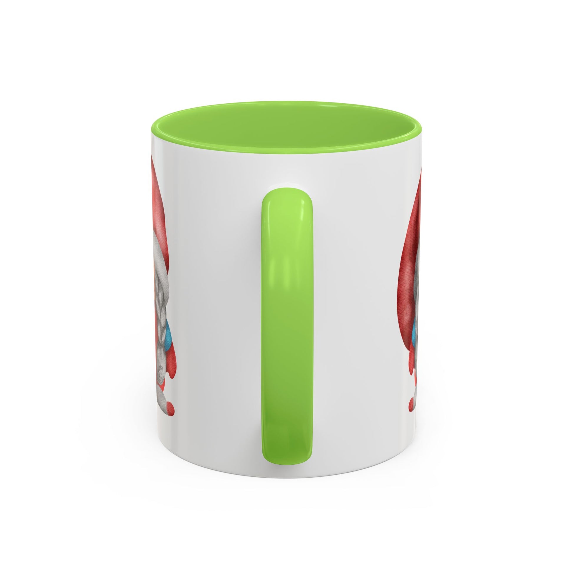 Cheerful Red Gnome with Braids Mug - Sip Your Sweet Melody | Ceramic Coffee & Tea Cup (11oz/15oz)