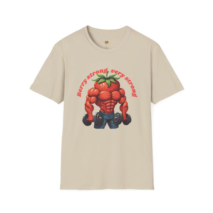 Berry Strong T-Shirt: The Ultimate Funny Gym Shirt