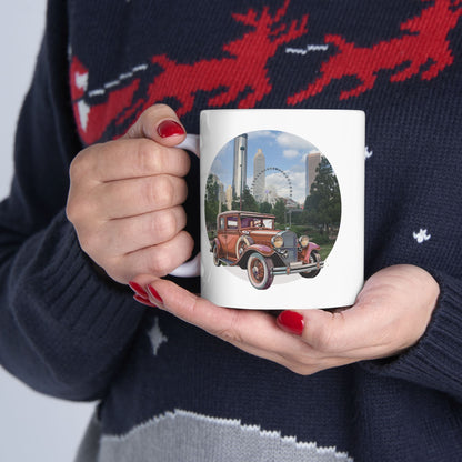 Copy of Ford Atlanta Skyliner Vintage Mug - Relive 1930s American Car Charm