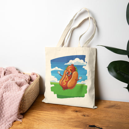 The Mustard Maestro – Classic Hotdog Hero Tote