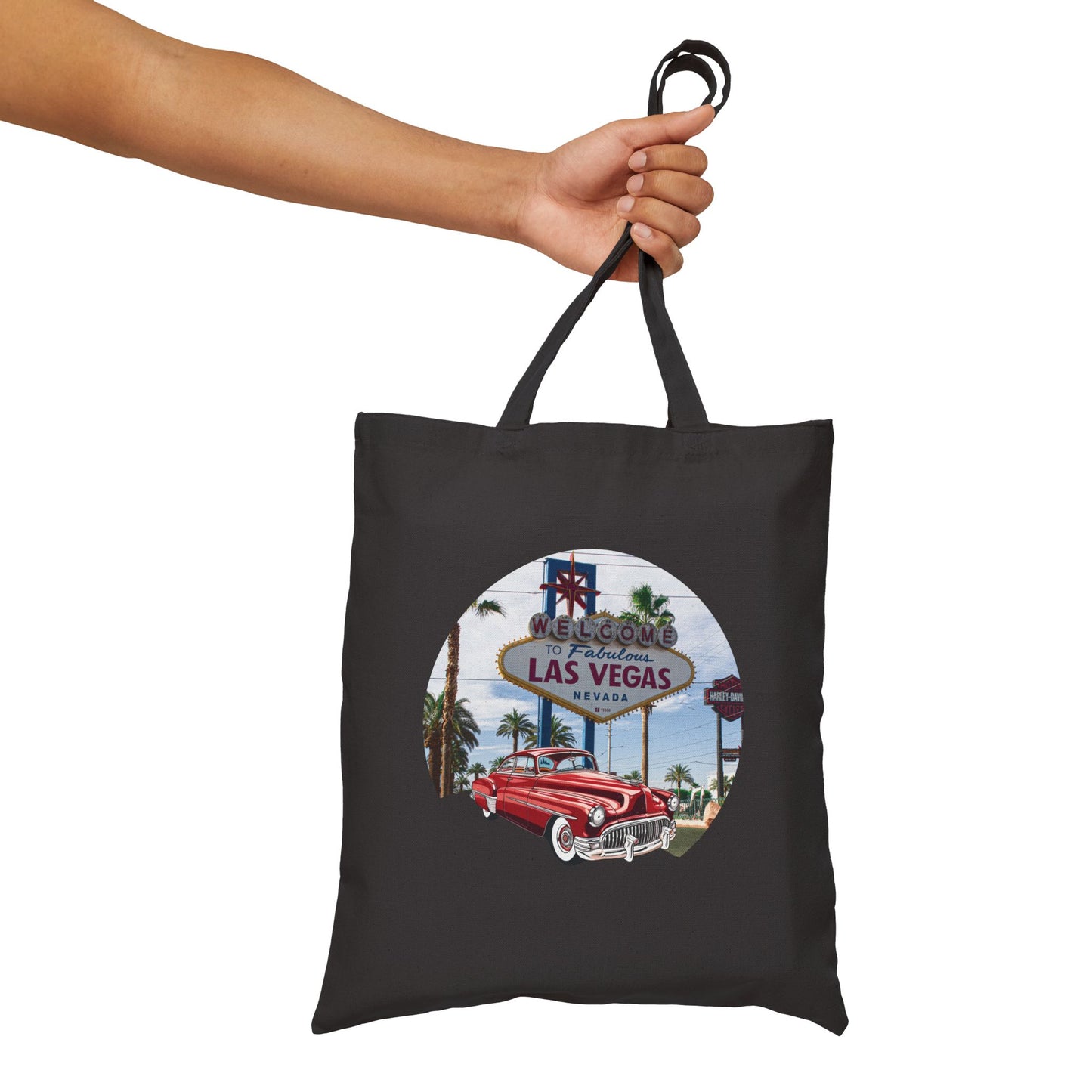 1960s Buick Las Vegas Tote Bag - Vintage Classic Car Style