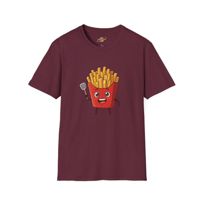 The Boardwalk Hustle – Golden French Fries Graphic Tee