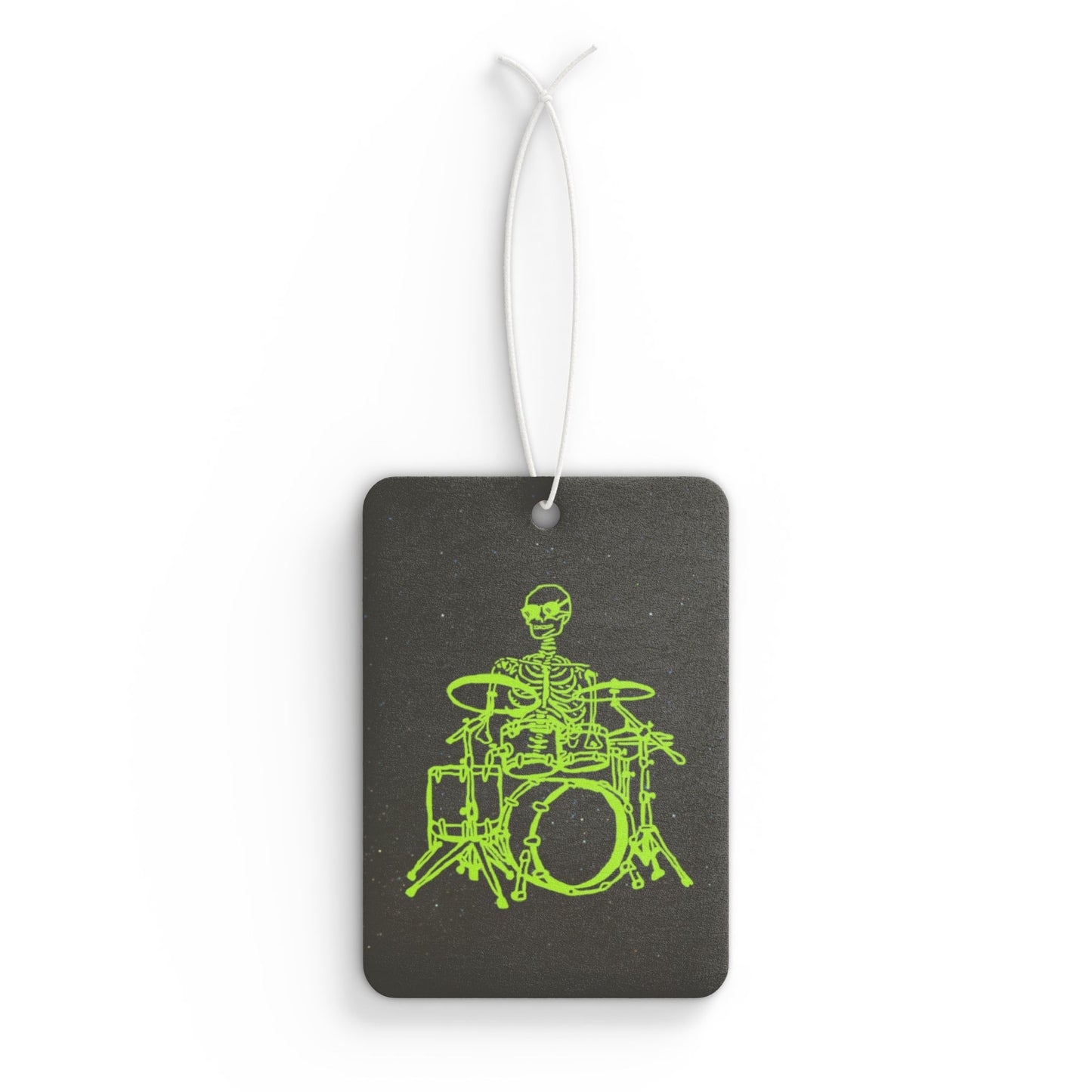 Metal Skeleton Fluo Drums Pllayer Car Air Freshener -  Power Car Freshener: Fresh Scent, Long-Lasting Fragrance, Funny Design