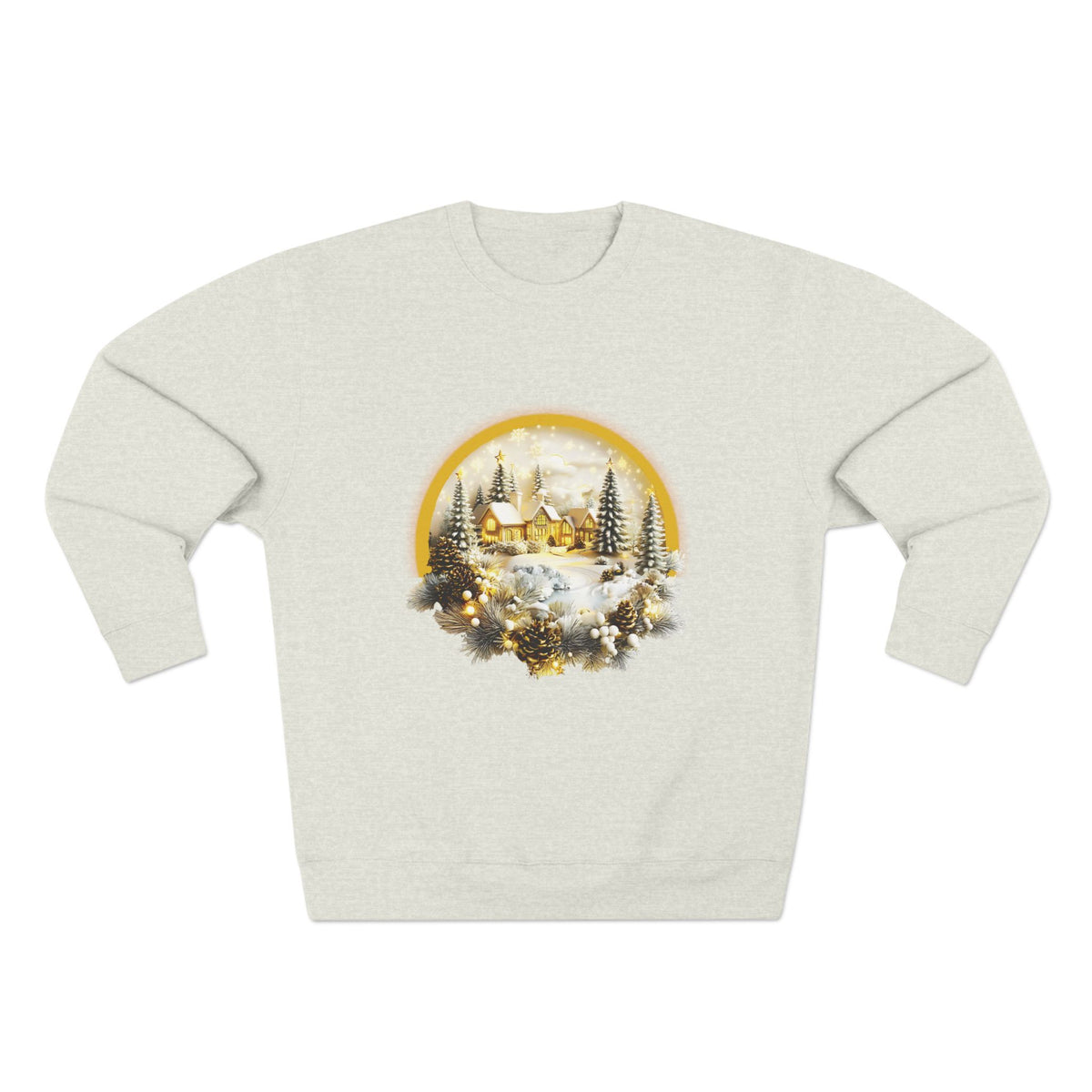 Copy of Unisex Crewneck Sweatshirt - snowman design