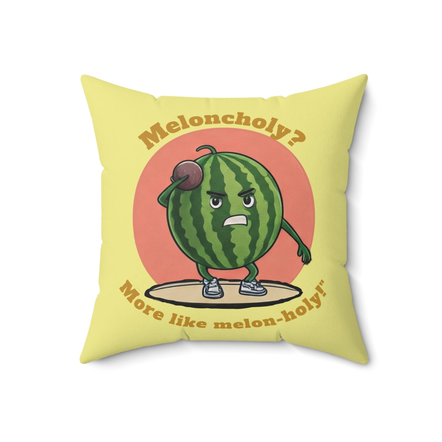 The Shot-Put Soul: The Melon-holy? Melon-holy! Pillow