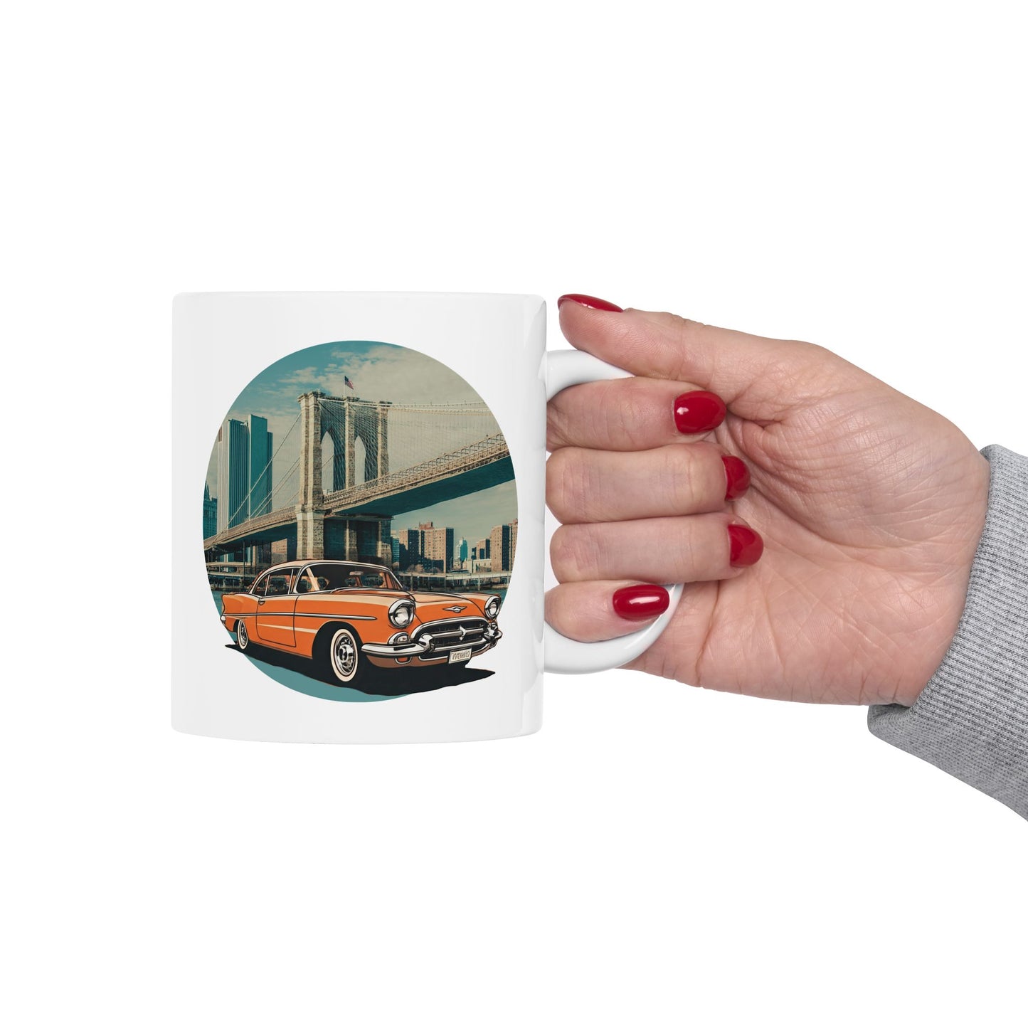 1950s Classic Chevrolet Bel Air Mug - Retro Americana