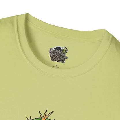Cactus Mania T-Shirt: Joyful Cactus Tee | Organic Cotton & Stretchy Comfort