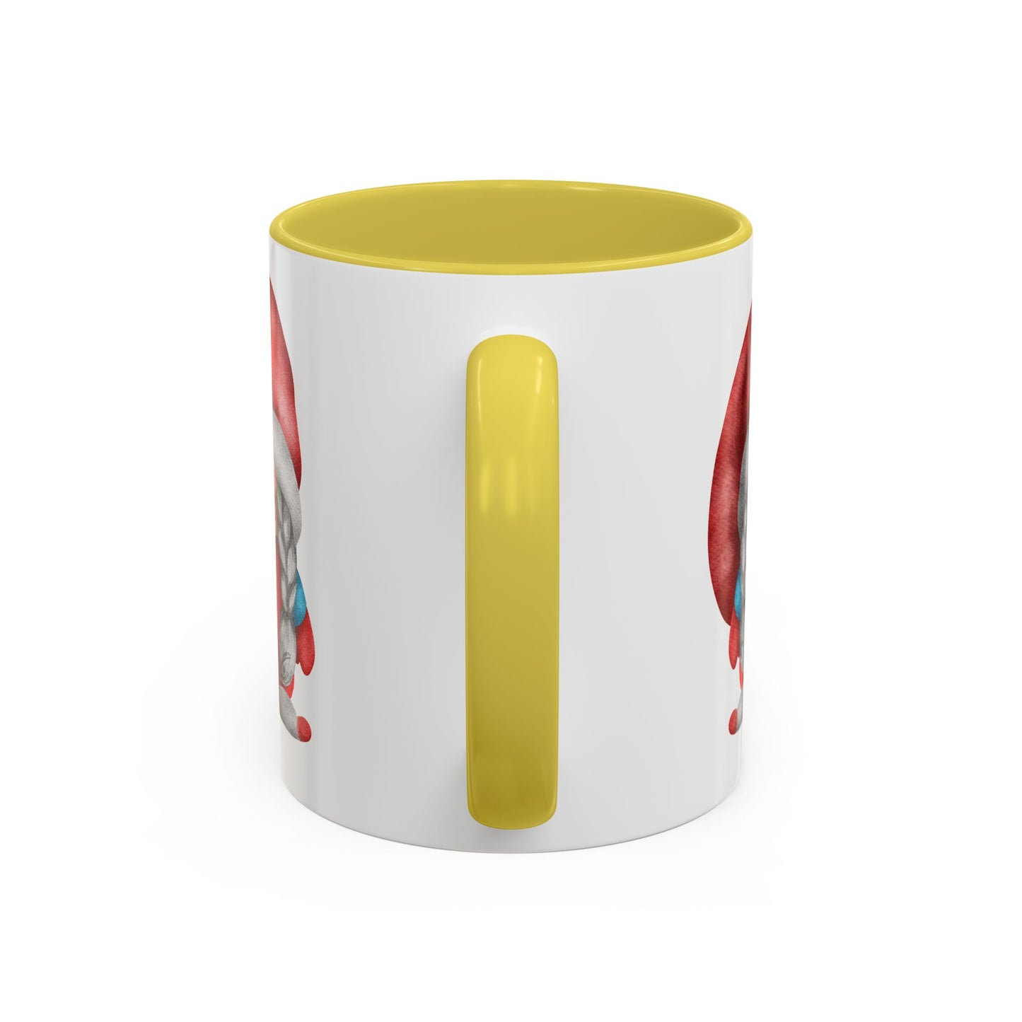 Cheerful Red Gnome with Braids Mug - Sip Your Sweet Melody | Ceramic Coffee & Tea Cup (11oz/15oz)
