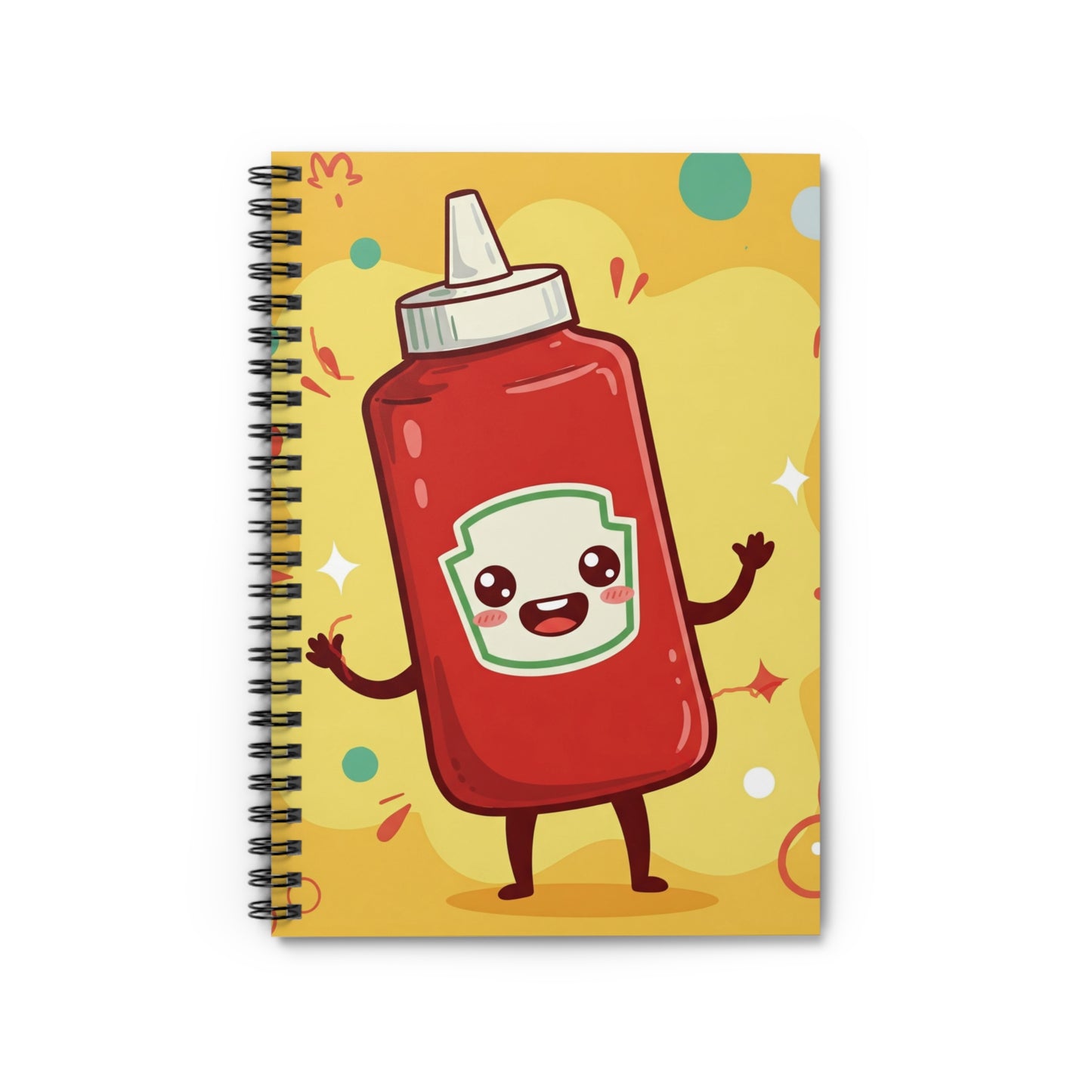Tomato Spiral Notebook | Fresh Food Graphic Journal