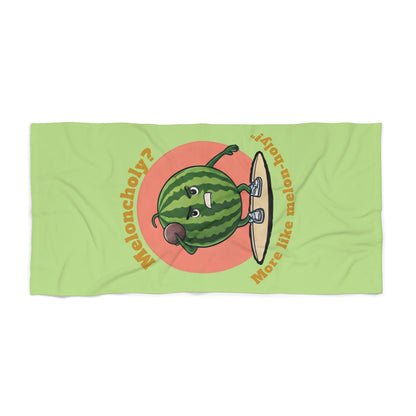 Watermelon "Melon-holy" Beach Towel: Power Up Your Summer Fun with This Unique & Hilarious Design!