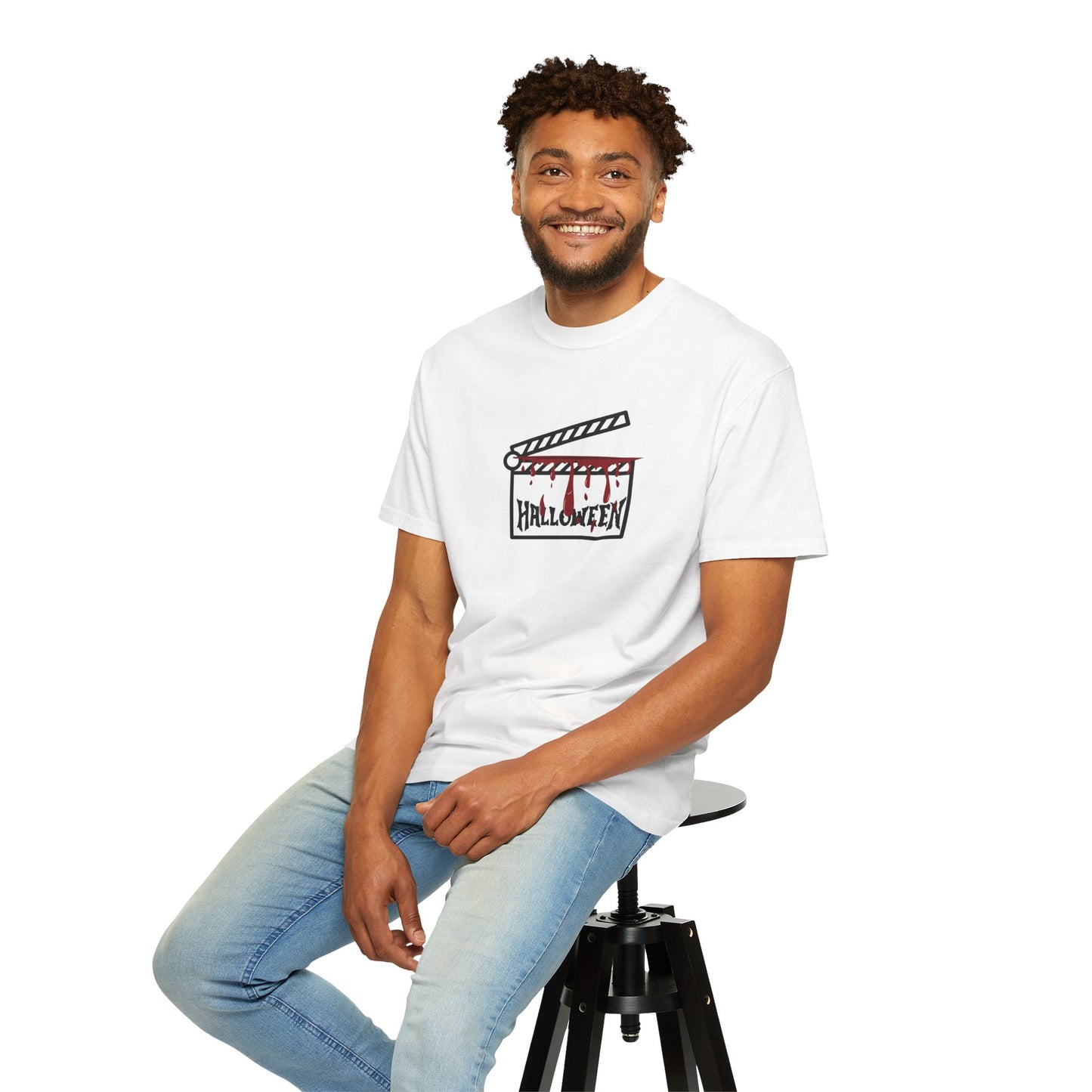 Ciak Halloween Unisex T-Shirt | Spooky Movie Clapperboard Tee