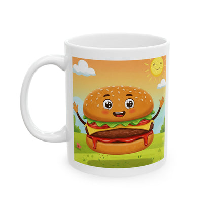 The All-American Dream | Street Foods Hamburger Ceramic Mug