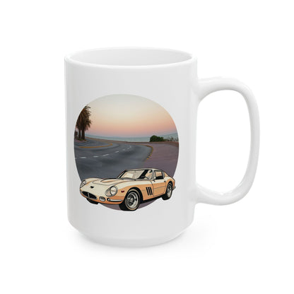Ferrari 275 GTB Vintage Mug - Italian Racing Excellence