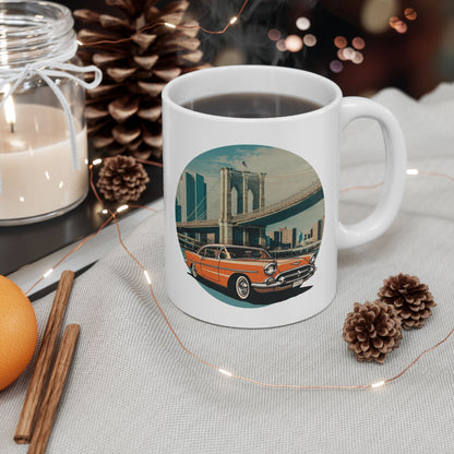 1950s Classic Chevrolet Bel Air Mug - Retro Americana