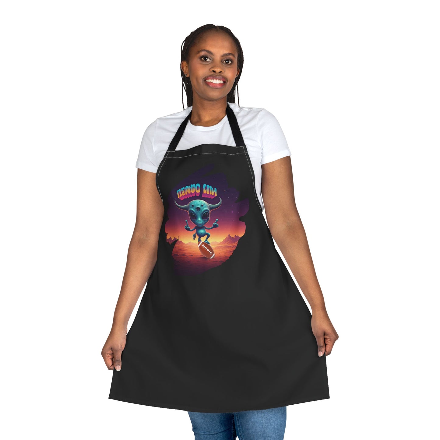 Dallas Star Voyager Apron: The Cosmic Quarterback