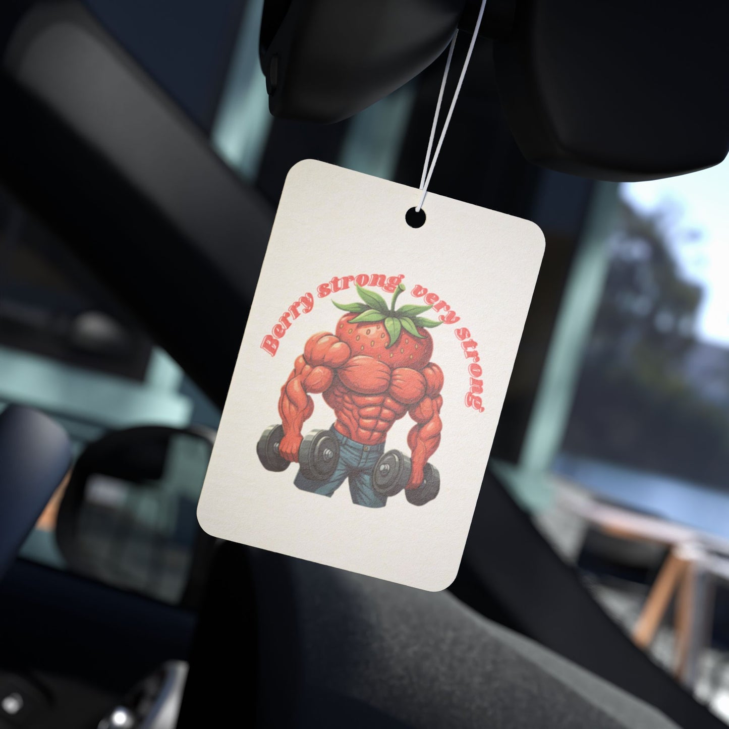 Strawberry Car Freshener - Tropical Vibe & Vacation Scent