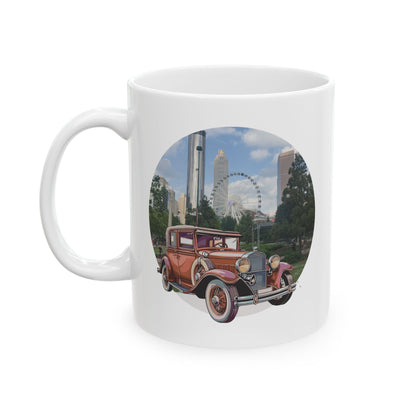 Copy of Ford Atlanta Skyliner Vintage Mug - Relive 1930s American Car Charm