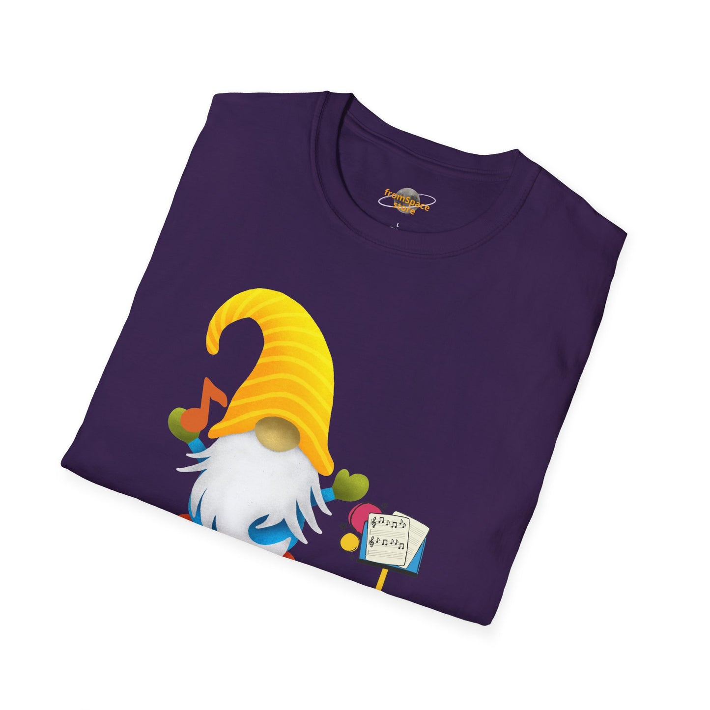 Musical Gnome Unisex T-Shirt: A Symphony of Style