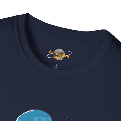 Mystical Book-Reading Gnome Unisex T-Shirt: Stories & Sparkle