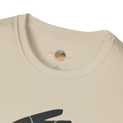 Alien T-Shirt with Beer Unisex: Funny Space Pub Print - Organic Cotton, Various Sizes & Colors