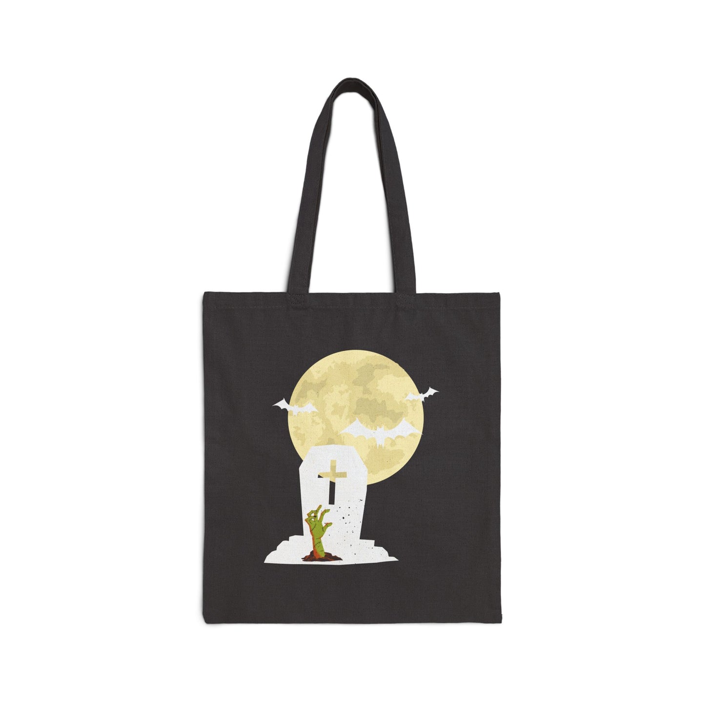 Graveyard Haunt: The Halloween Cemetery Tote Bag