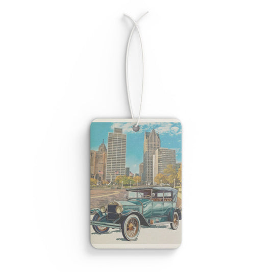 Vintage Detroit Car Air Freshener