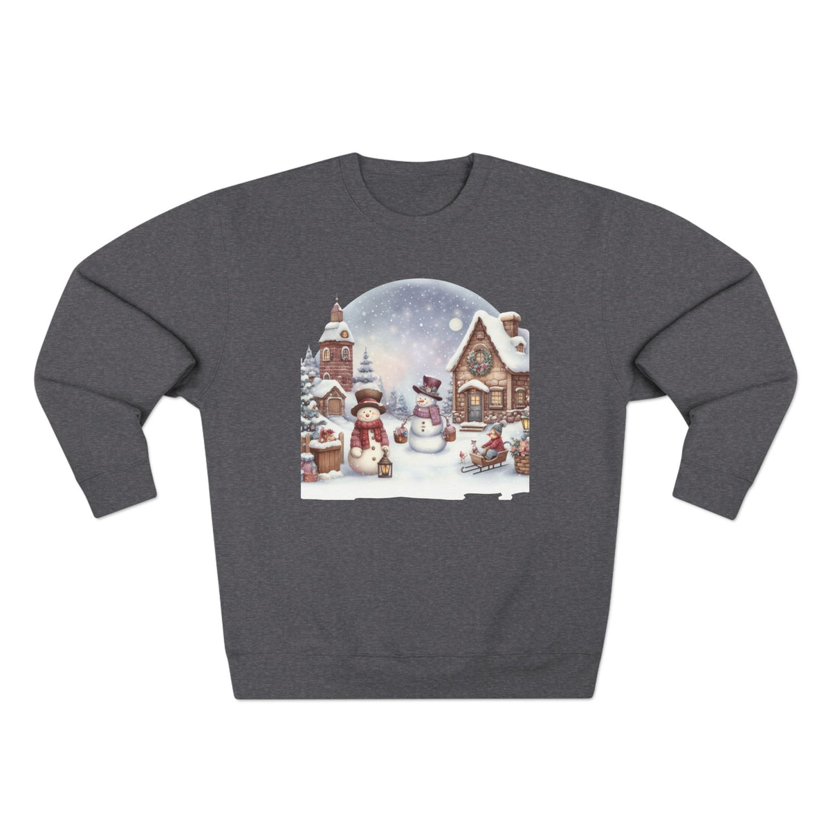 Unisex Crewneck Sweatshirt - snowman design