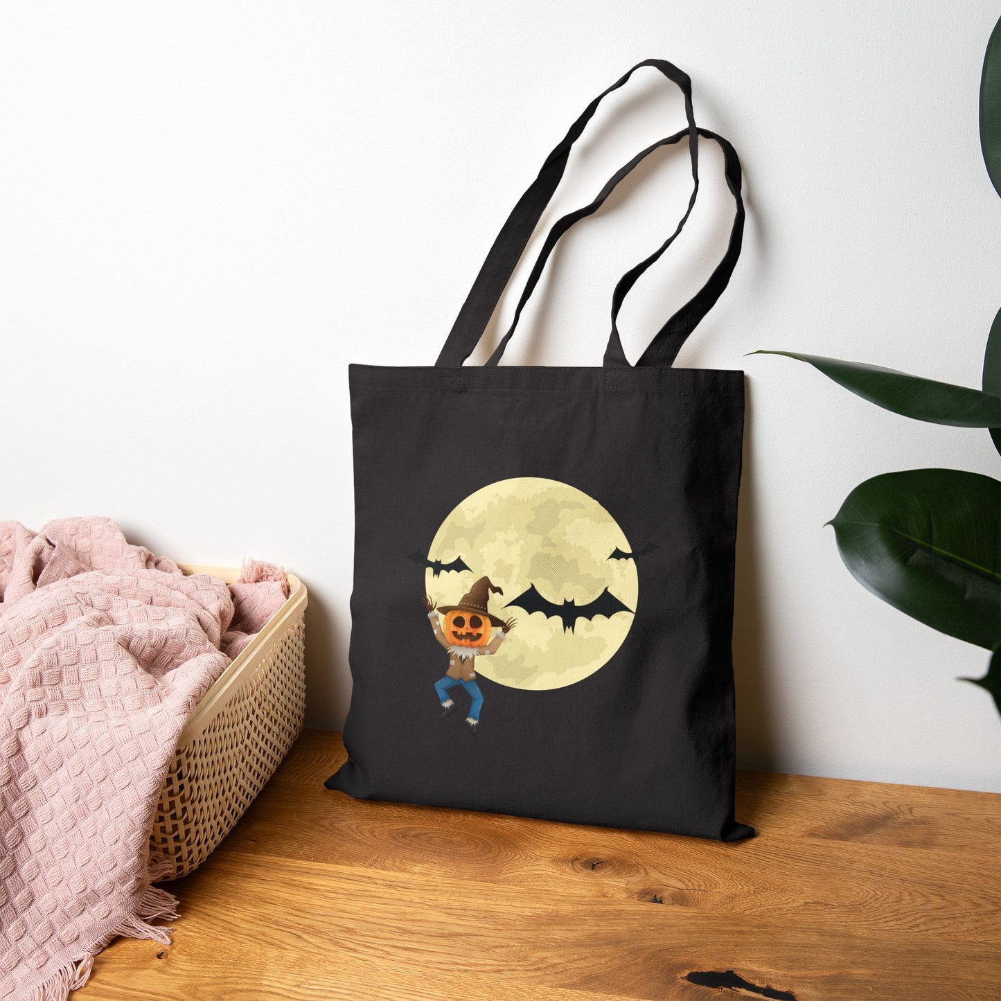Spooky Ghost Mask Classic Tote Bag